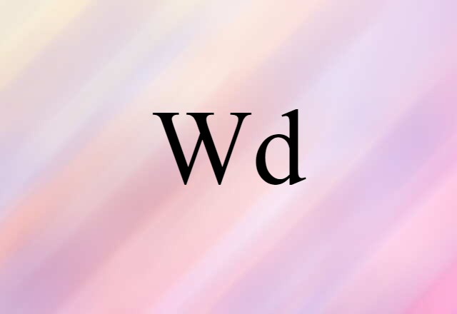 wd