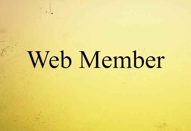 web member