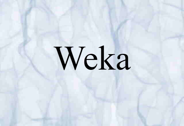 weka