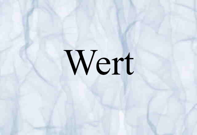 wert