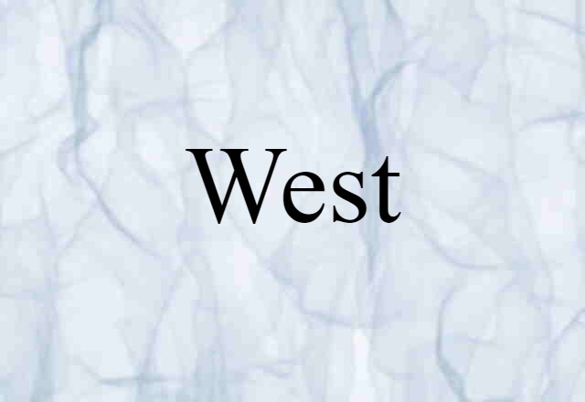 west