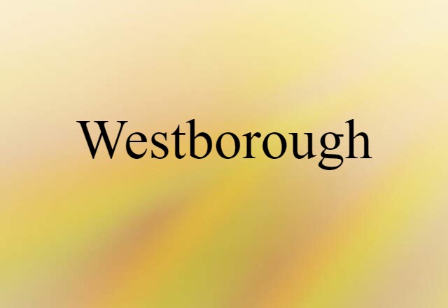 Westborough