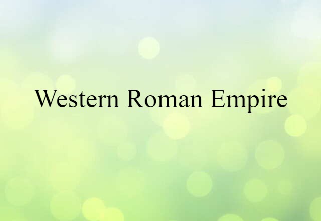 Western Roman Empire