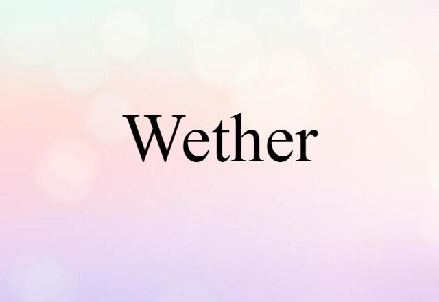 wether