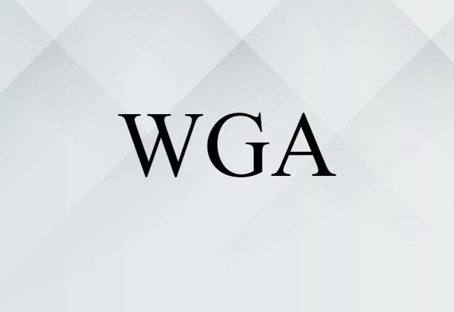 WGA