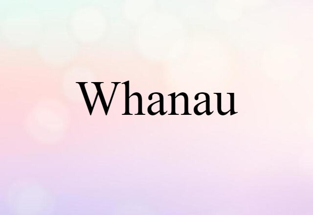 whanau