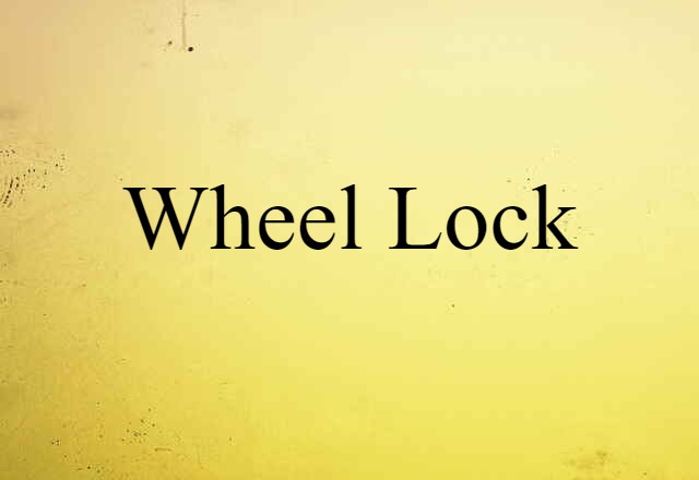 wheel lock