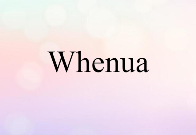 whenua