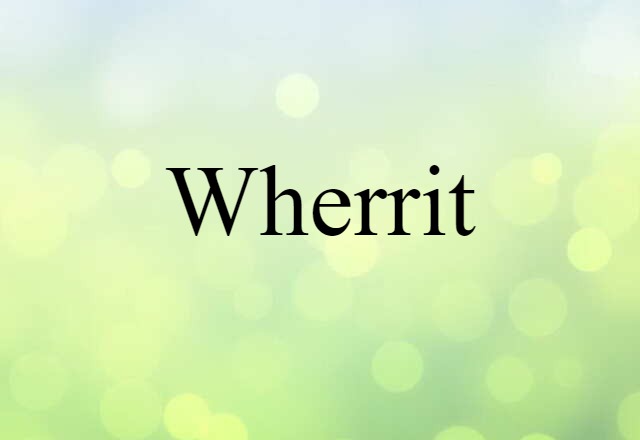 wherrit