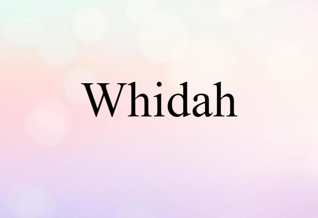 whidah