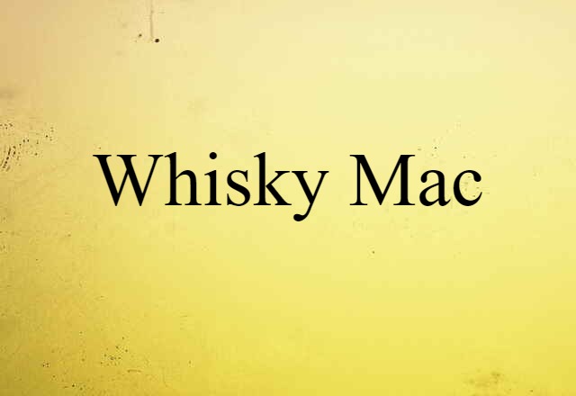 whisky mac