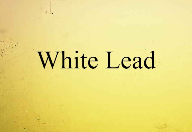 white lead