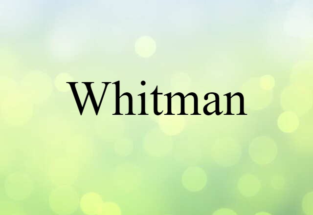 Whitman