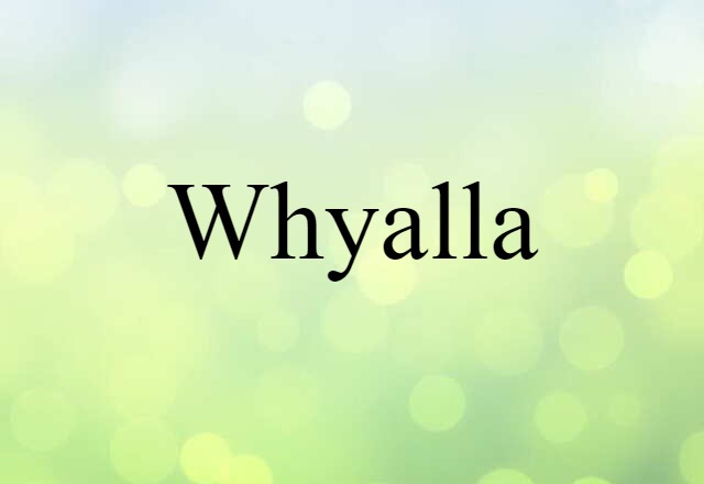 Whyalla