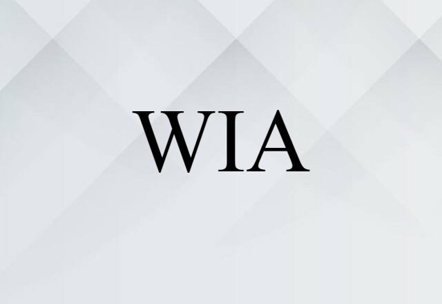 WIA