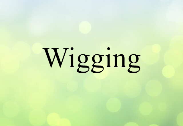 wigging