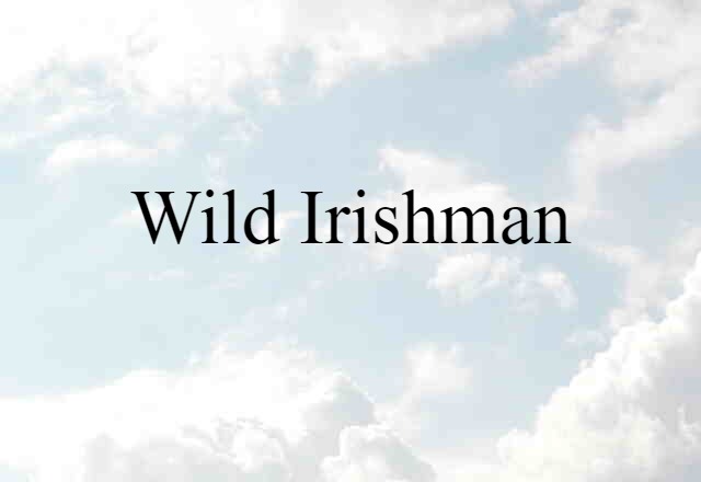 wild Irishman