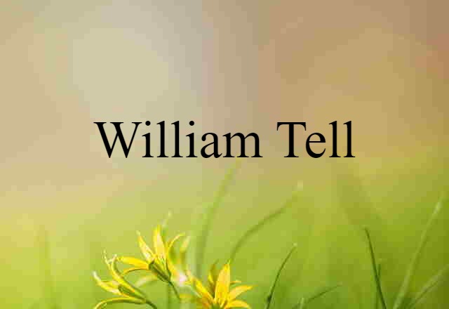 William Tell