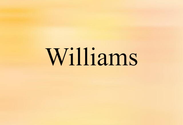 Williams