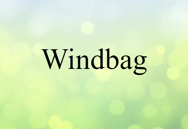 windbag