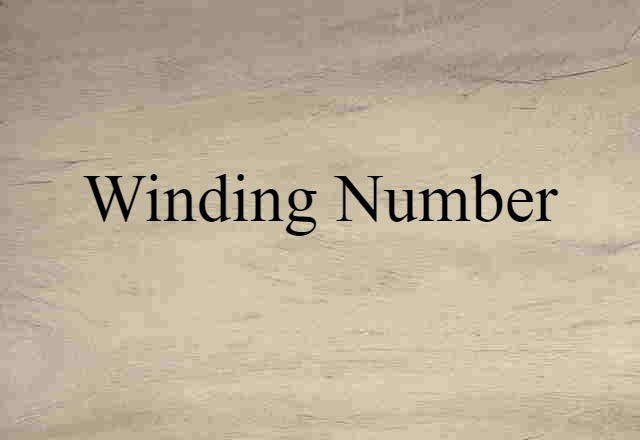 winding number