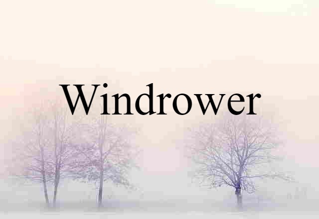 windrower