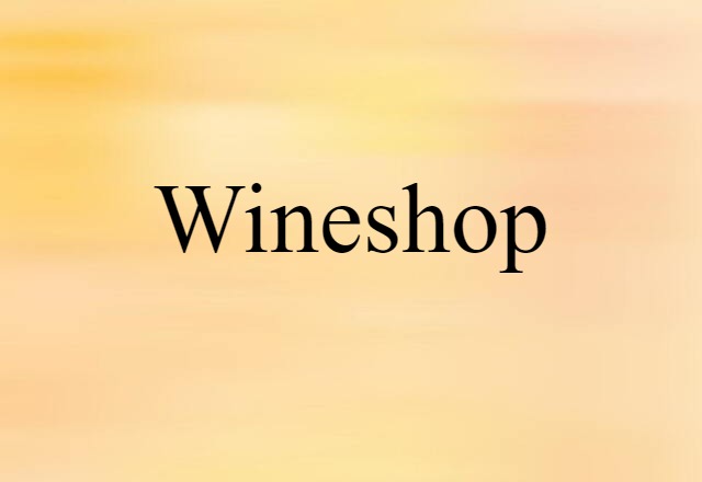 wineshop