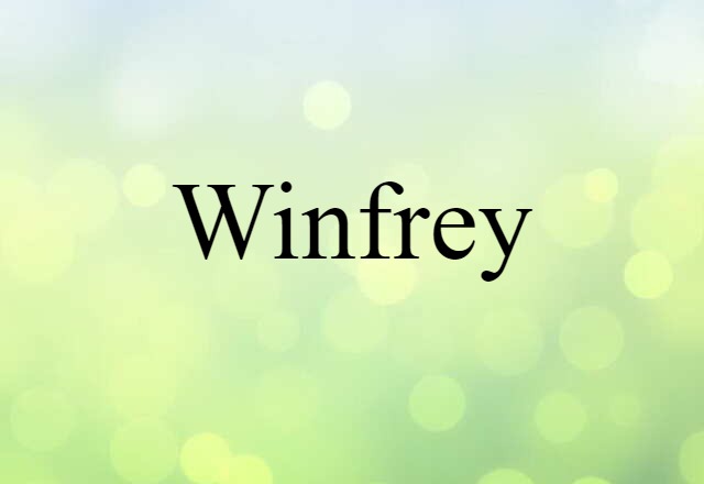 Winfrey