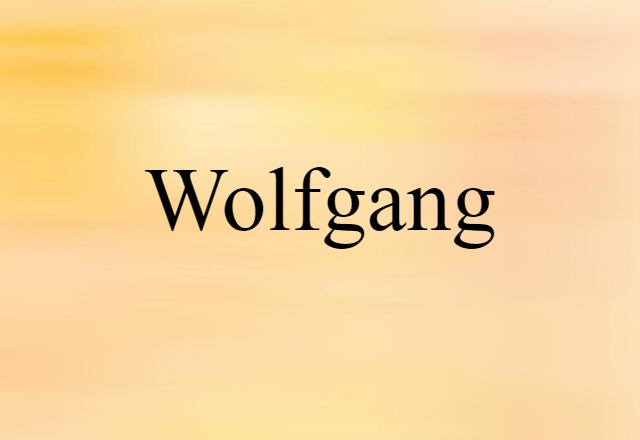 Wolfgang