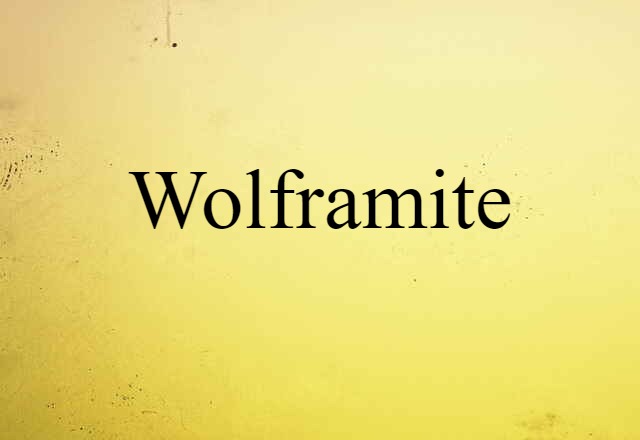 wolframite