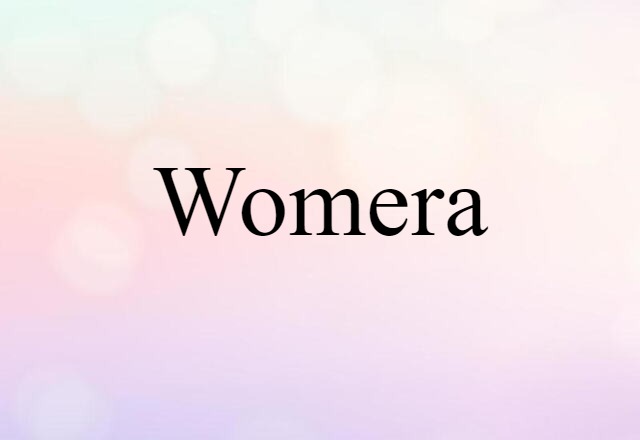 womera