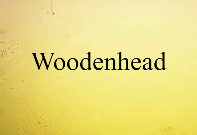 woodenhead