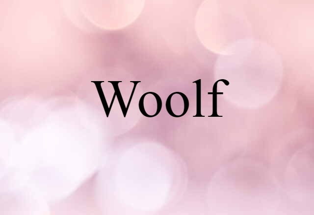 Woolf