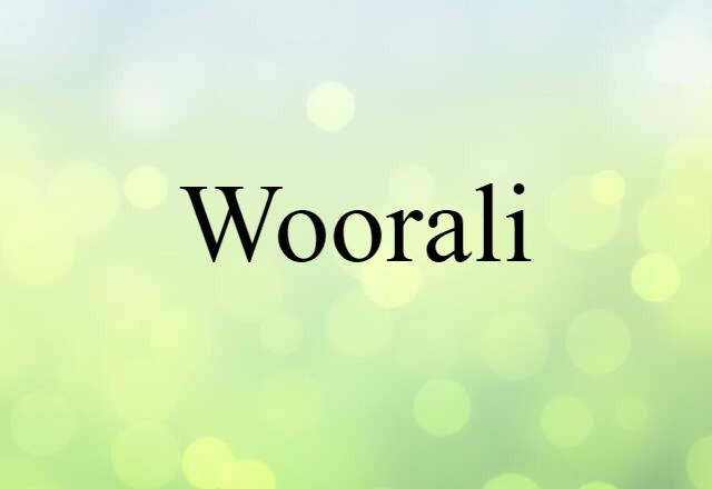 woorali