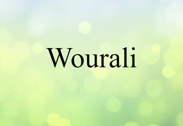 wourali