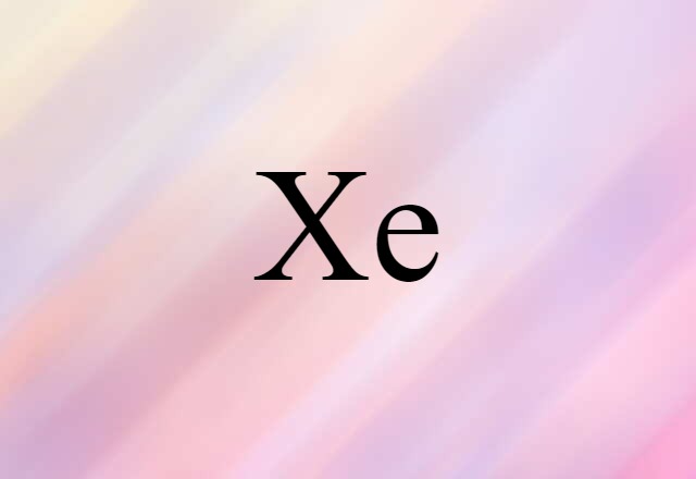 Xe