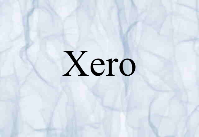 xero