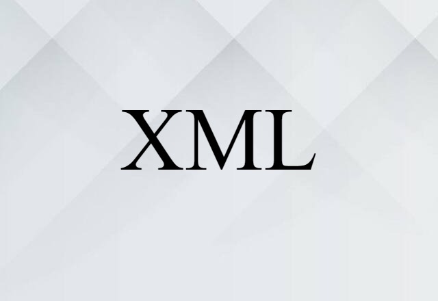 XML