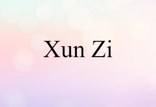 Xun Zi