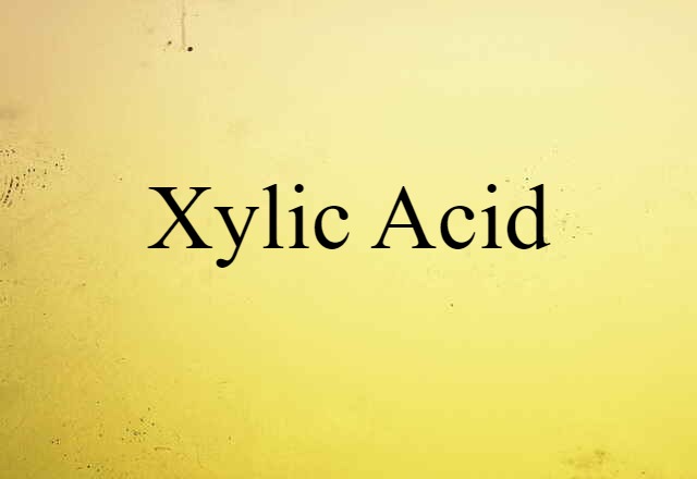 xylic acid