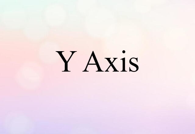 y-axis