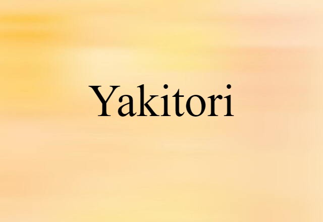 yakitori