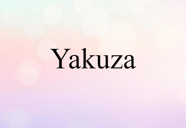 yakuza