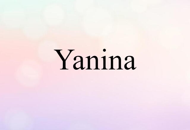 Yanina