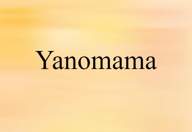 Yanomama