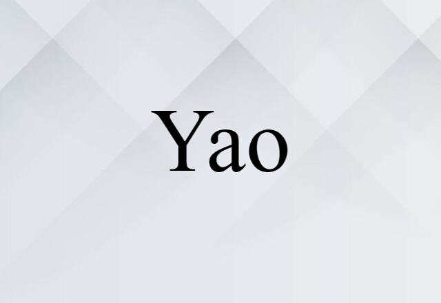 Yao