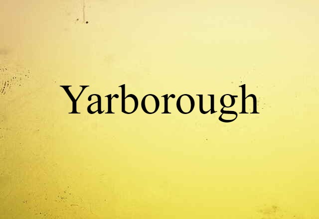 Yarborough