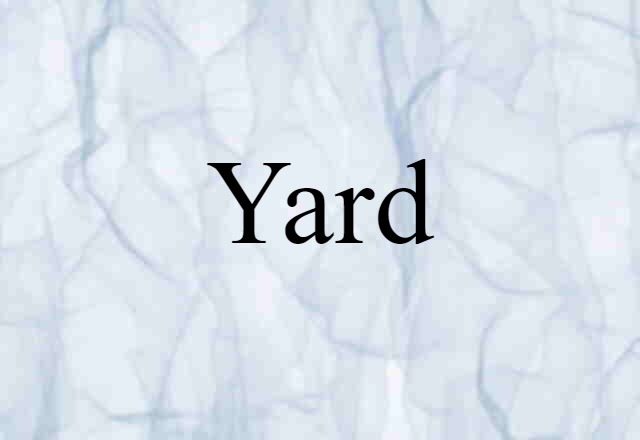 yard