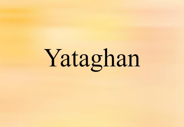 yataghan