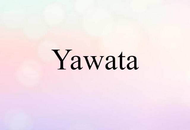 Yawata